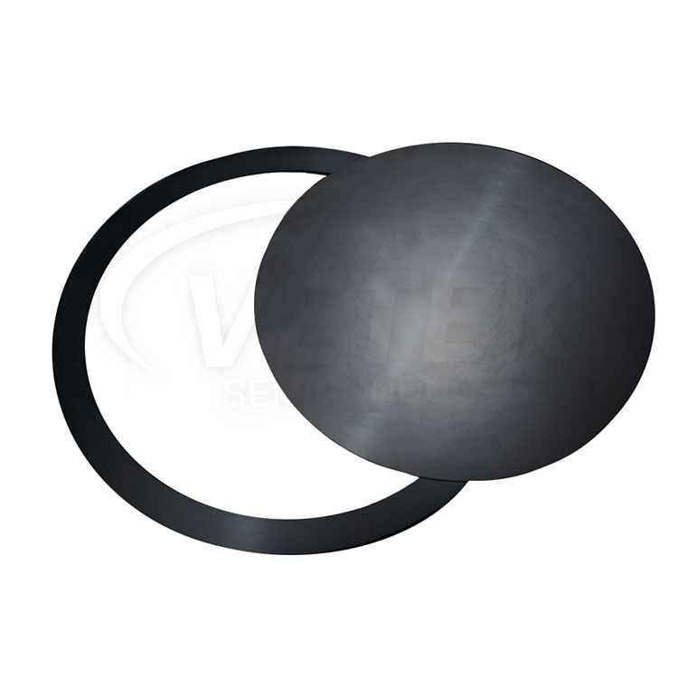 Kjemisk dampavsetningsprosess Solid Sic Edge Ring