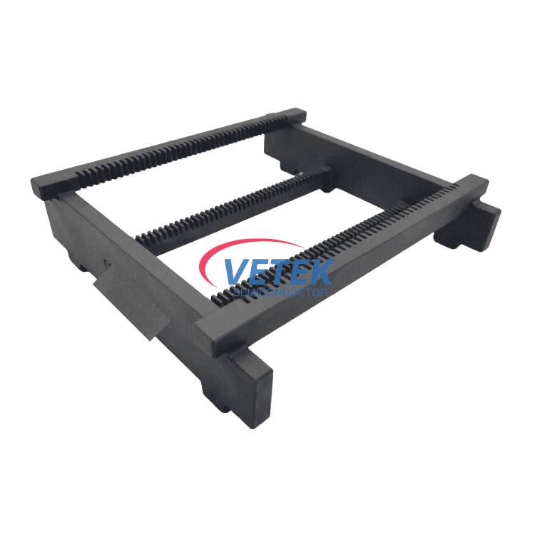 Høyrent CVD SiC-belagt wafer-båt