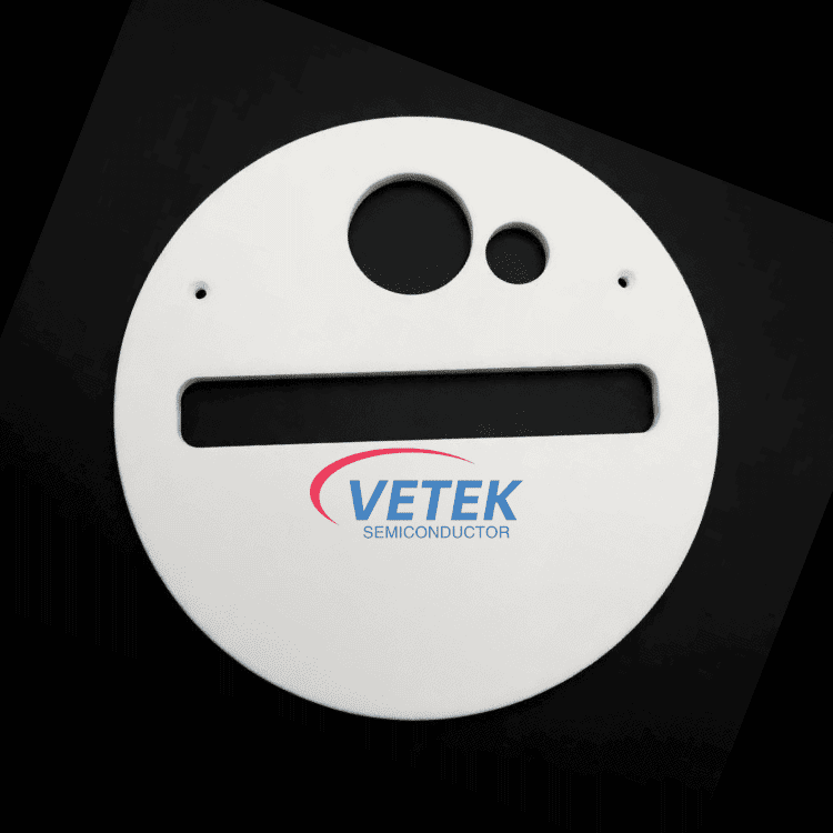 Ugjennomsiktig kvartsskjold og lukker med høy renhet for MOCVD