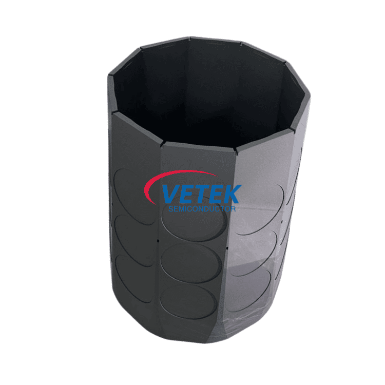 SiC-belagt epitaksielt reaktorkammer