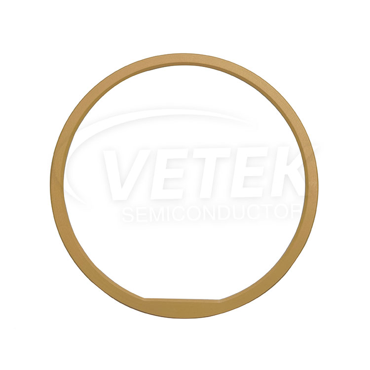 TAC -belagt ring for SiC epitaxial reaktor